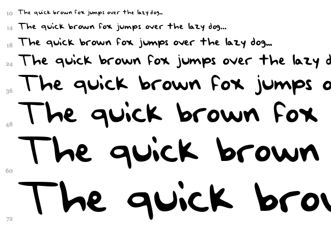 Taylor Swift Handwriting font waterfall